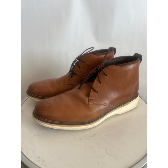 Cole Haan Other - COLE HAAN OSBORN GRAND AMBITION CHUKKA BOOT BROWN IVORY SIZE 11